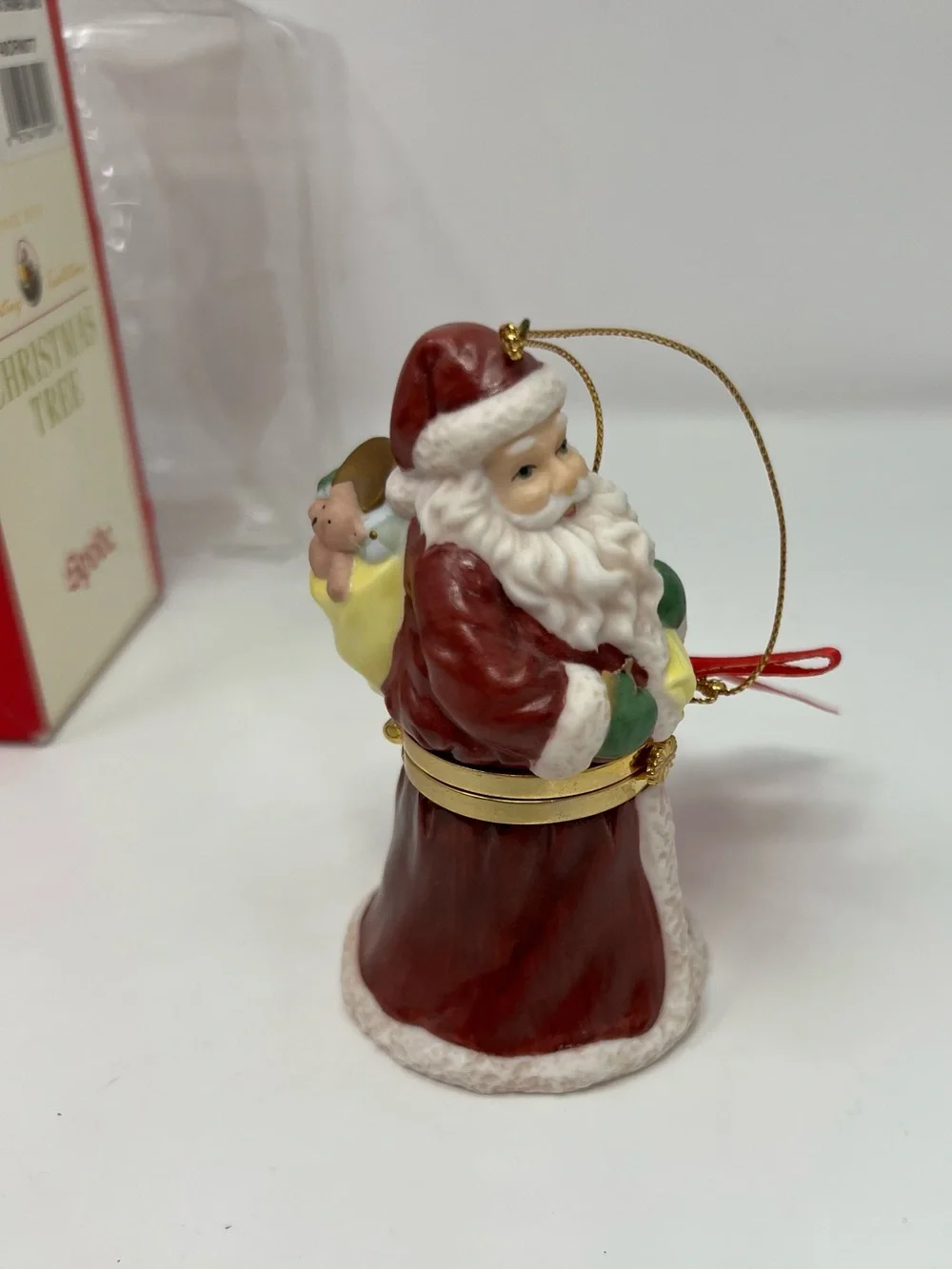 Spode santa hinged